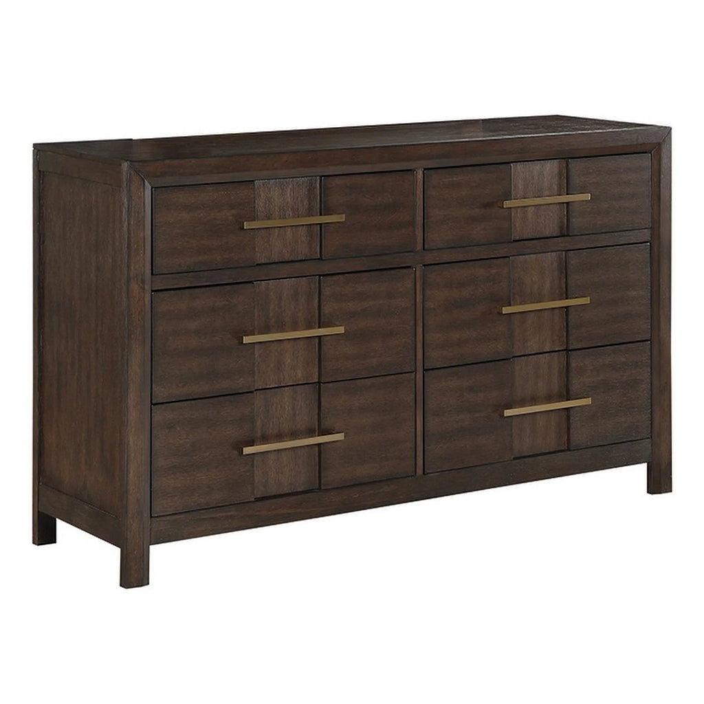 Walnut Wood Dresser J566