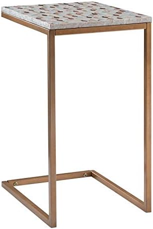 Gold Metal Accent Table E231