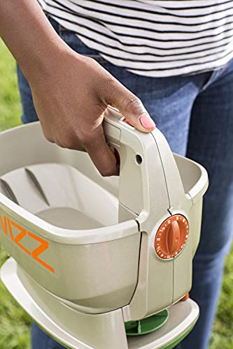 Handheld Spreader Holds up to 2,500 sq. ft., Brown K57528