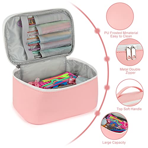Crochet Kit with Yarn, Crochet Hooks, Bag, Book Z31211