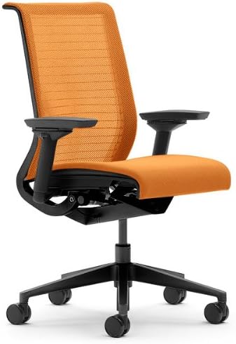 Black 3D Knit Back Chair X2469