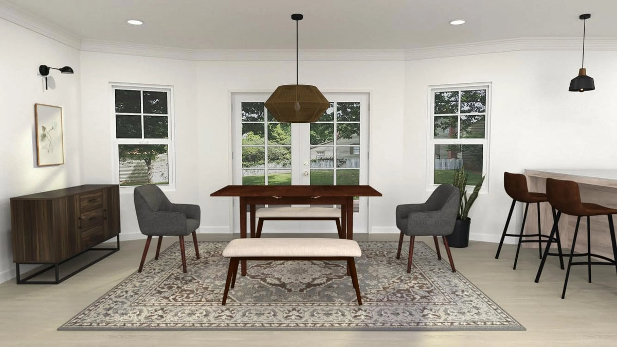Rectangle Dining Table Top with Leaf 32 By 60-Inch P643181