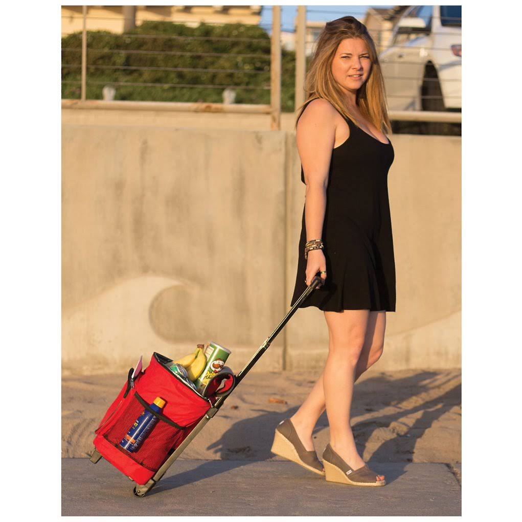 Red Ultra Compact Cooler Cart E720