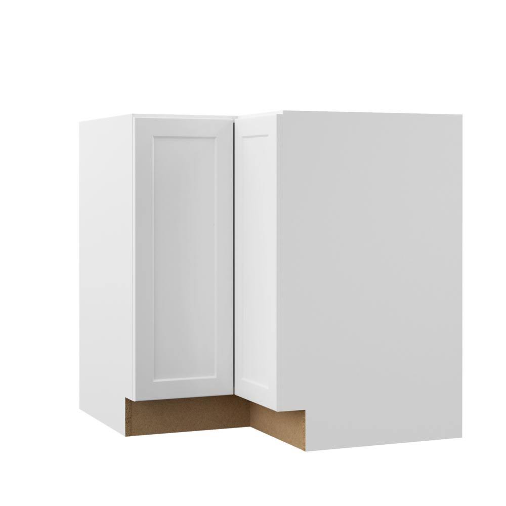 White Lazy Susan Corner Base Kitchen Cabinet A303961