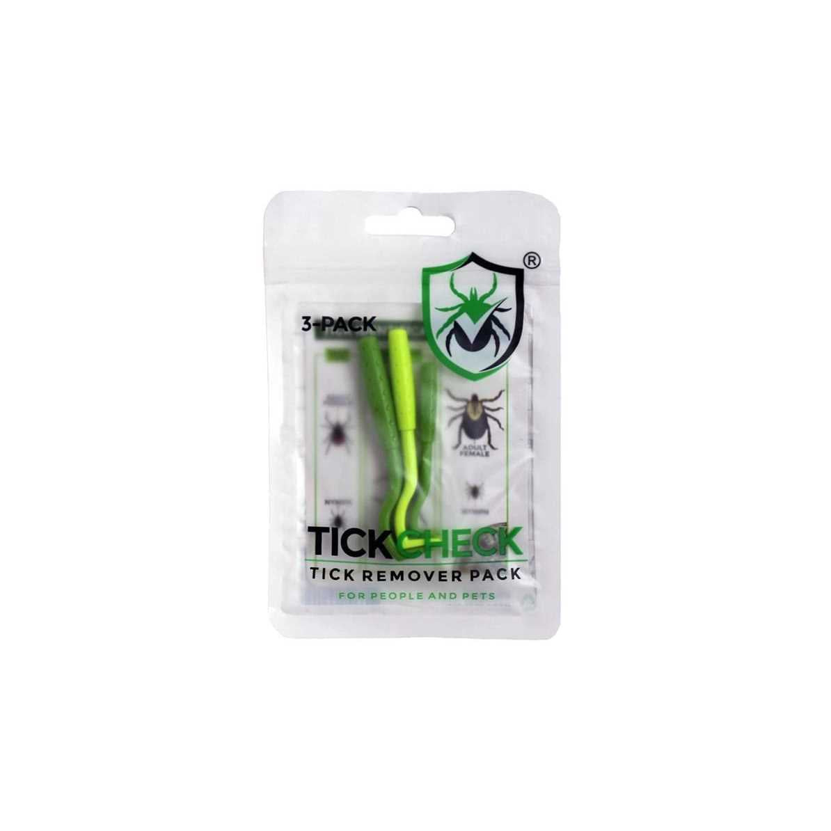 3 Pack Tick Remover Tools + Tick Identification Card W97975