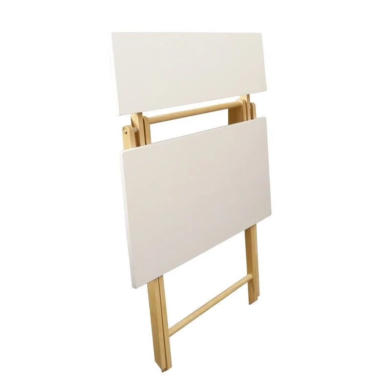 Solid Wood 2-tier Folding Laptop Desk L361