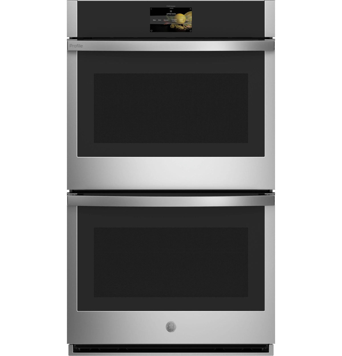 Double Wall Electric Oven Black Stainless Steel J956