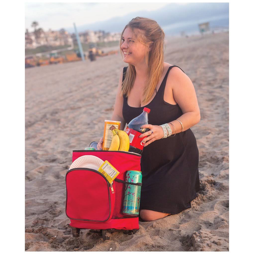 Red Ultra Compact Cooler Cart E720