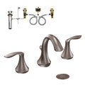 Oil Rubbed Bronze Two-Handle High-Arc Lavatory Faucet W729