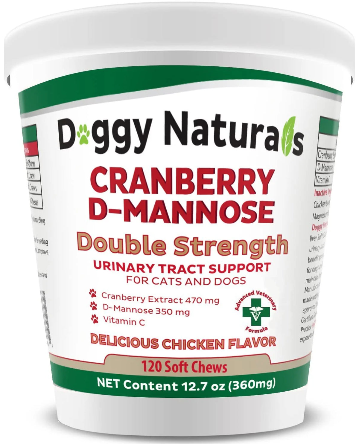 Cranberry D-Mannose Soft Chew for Dogs and Cats B9851