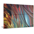 Metal & Leaves Graphic Art H25172
