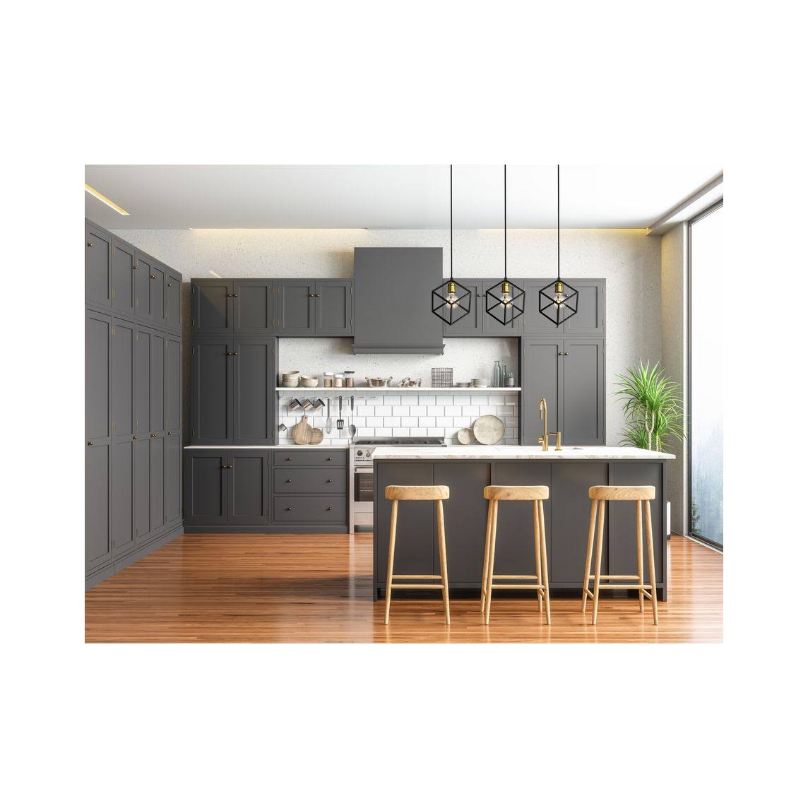 3 Light Island Light Bronze Finish K211