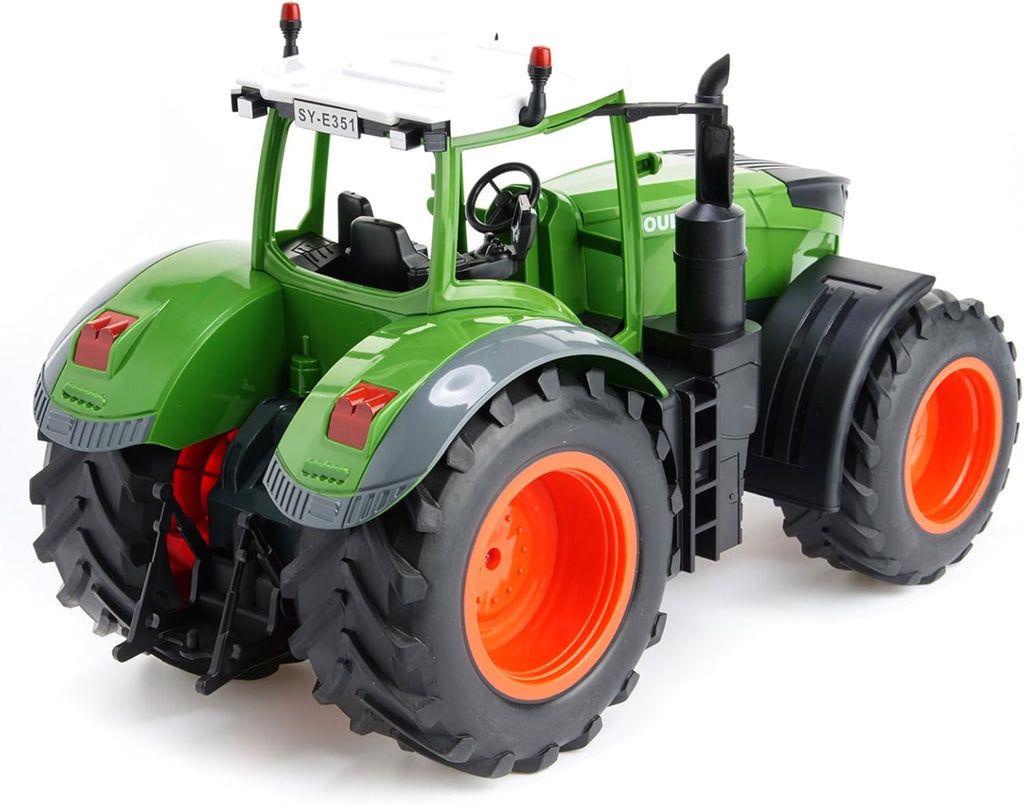 2.4Ghz RC Farm Tractor Remote Control Construction Toy Pack of 2 O667083