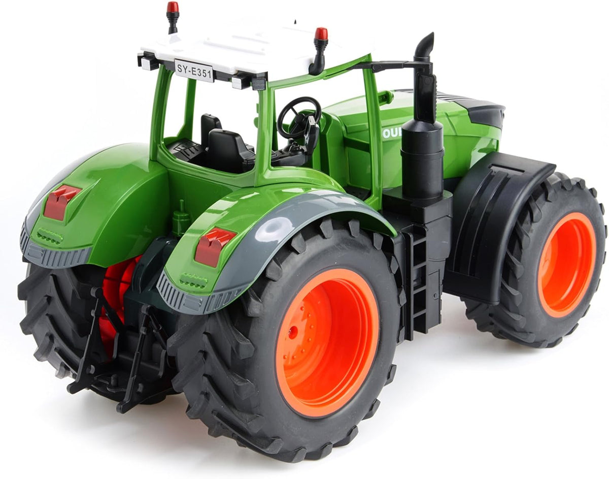 2.4Ghz RC Farm Tractor Remote Control Construction Toy Pack of 2 O667083