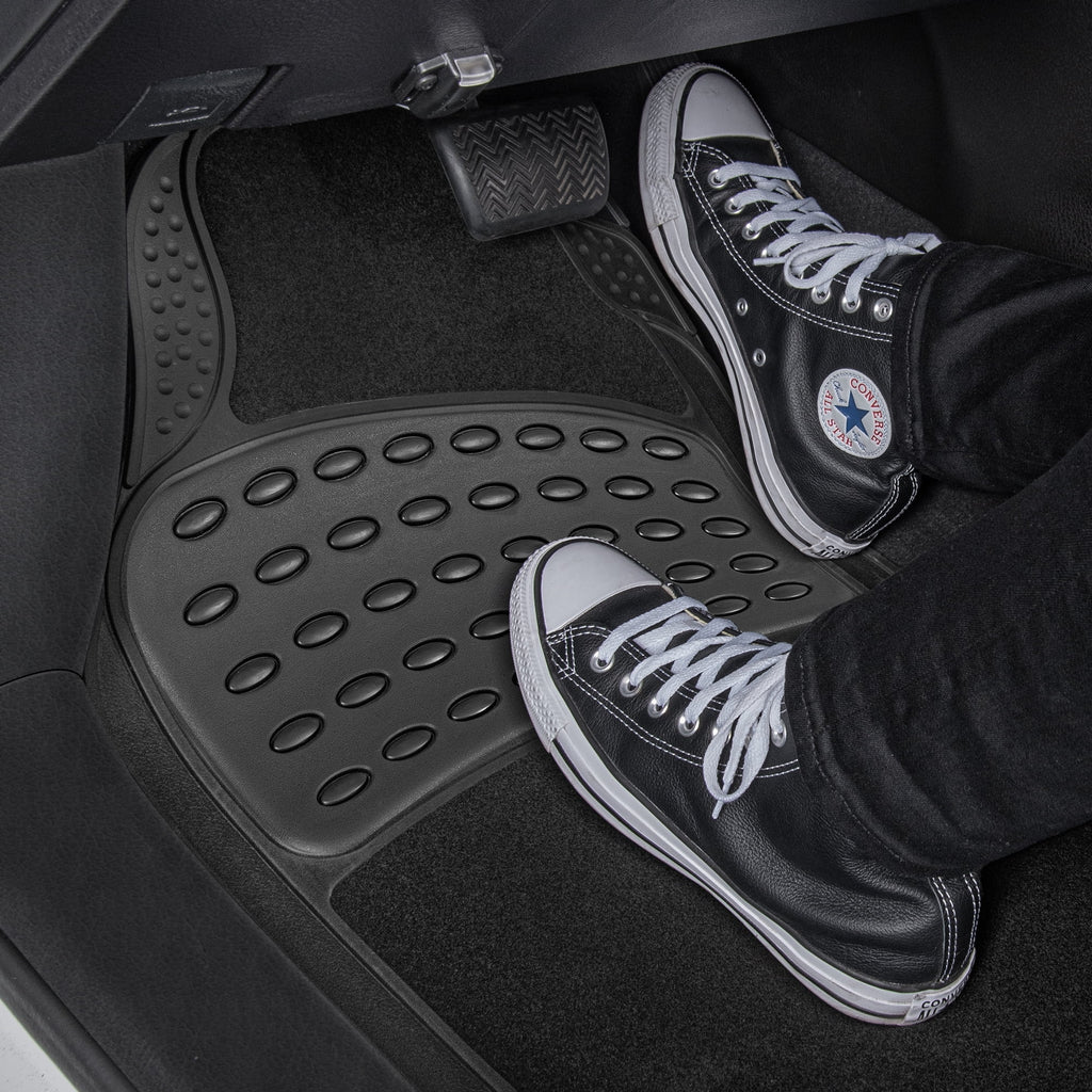 Universal Rubber & Carpet Floor Mats Set B205780