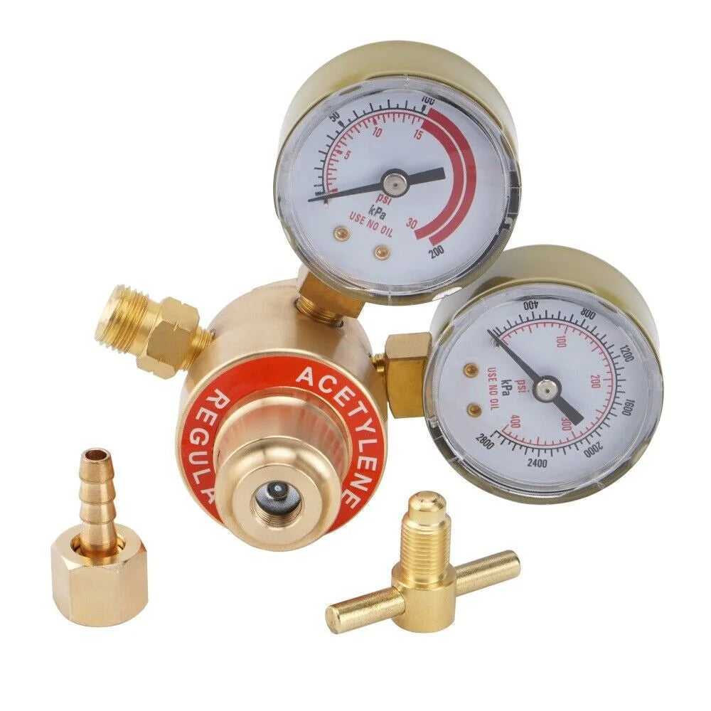 Oxygen and Acetylene Regulators Welding Gas Gauges C291
