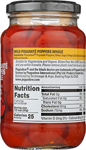 Sweet Piquant Peppers, 14 Ounce J47300