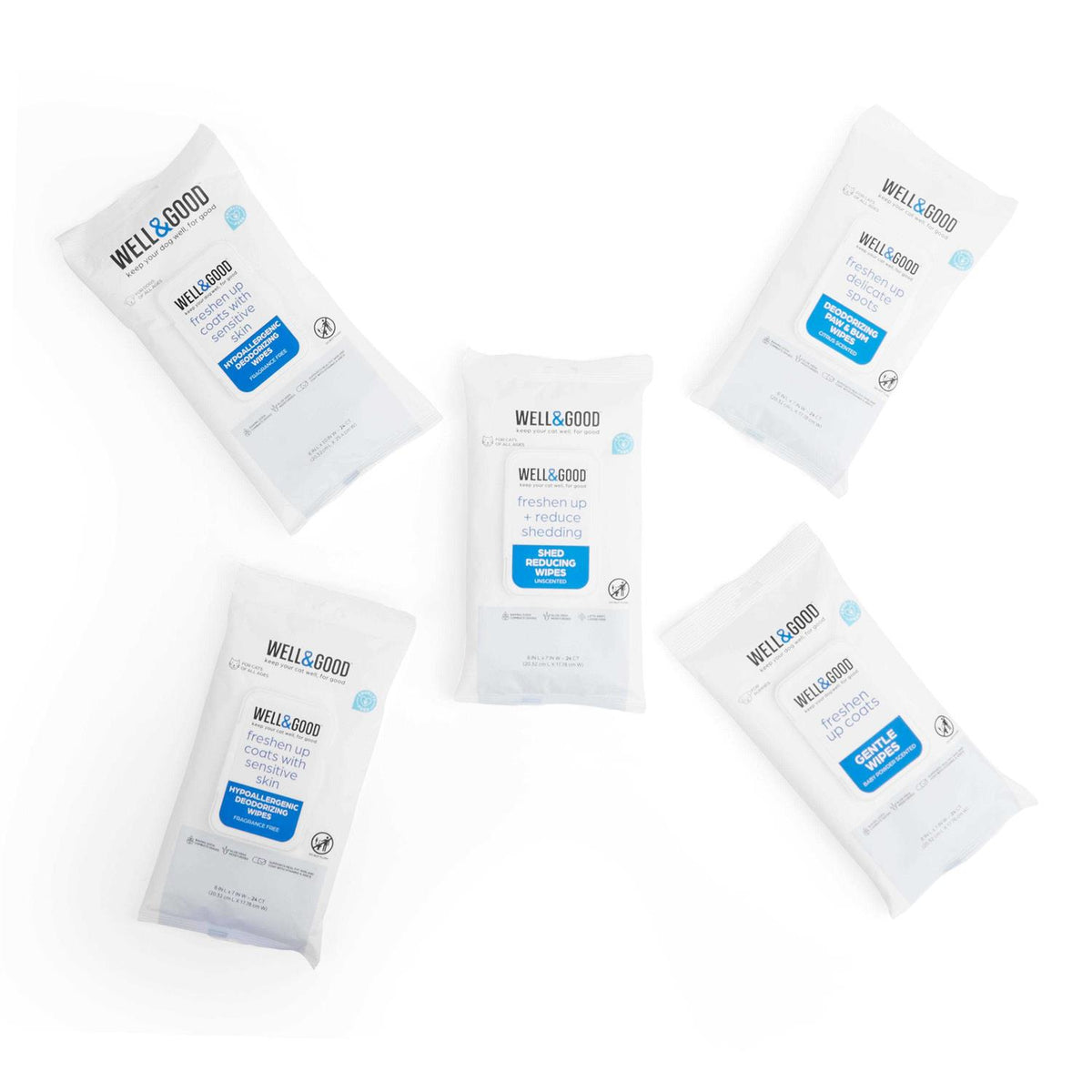 Deodorizing Paw and Bum Wipes Q323