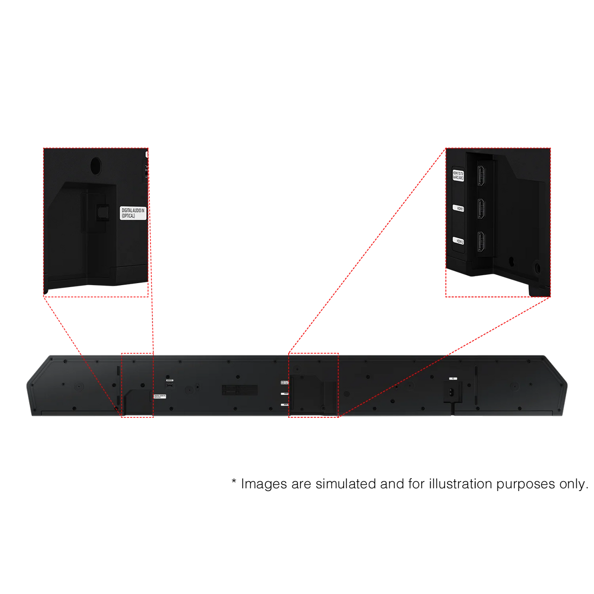 11.1.4ch Soundbar with Rear Speaker and Wireless Dolby Atmos Audio M81770