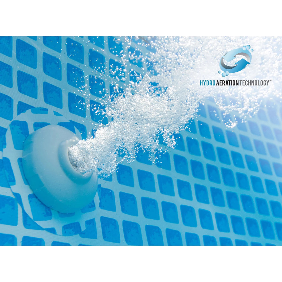 18ft x 48in Metal Frame Swimming Pool Set with Pump W7812