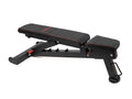 Adjustable Weight Bench, 7 Positions, Built-in Wheels & Handle B500780