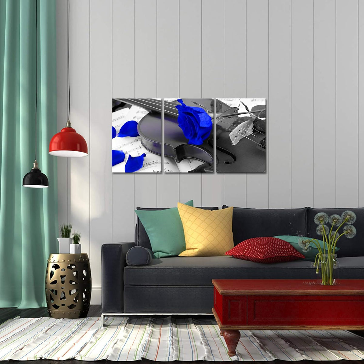 3 Piece Music Canvas Wall Art X810
