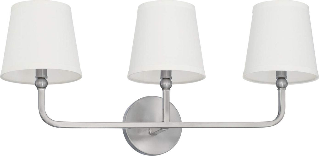 2-Light Matte Black Vanity B567956