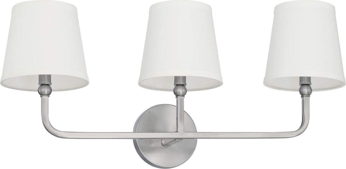2-Light Matte Black Vanity B567956
