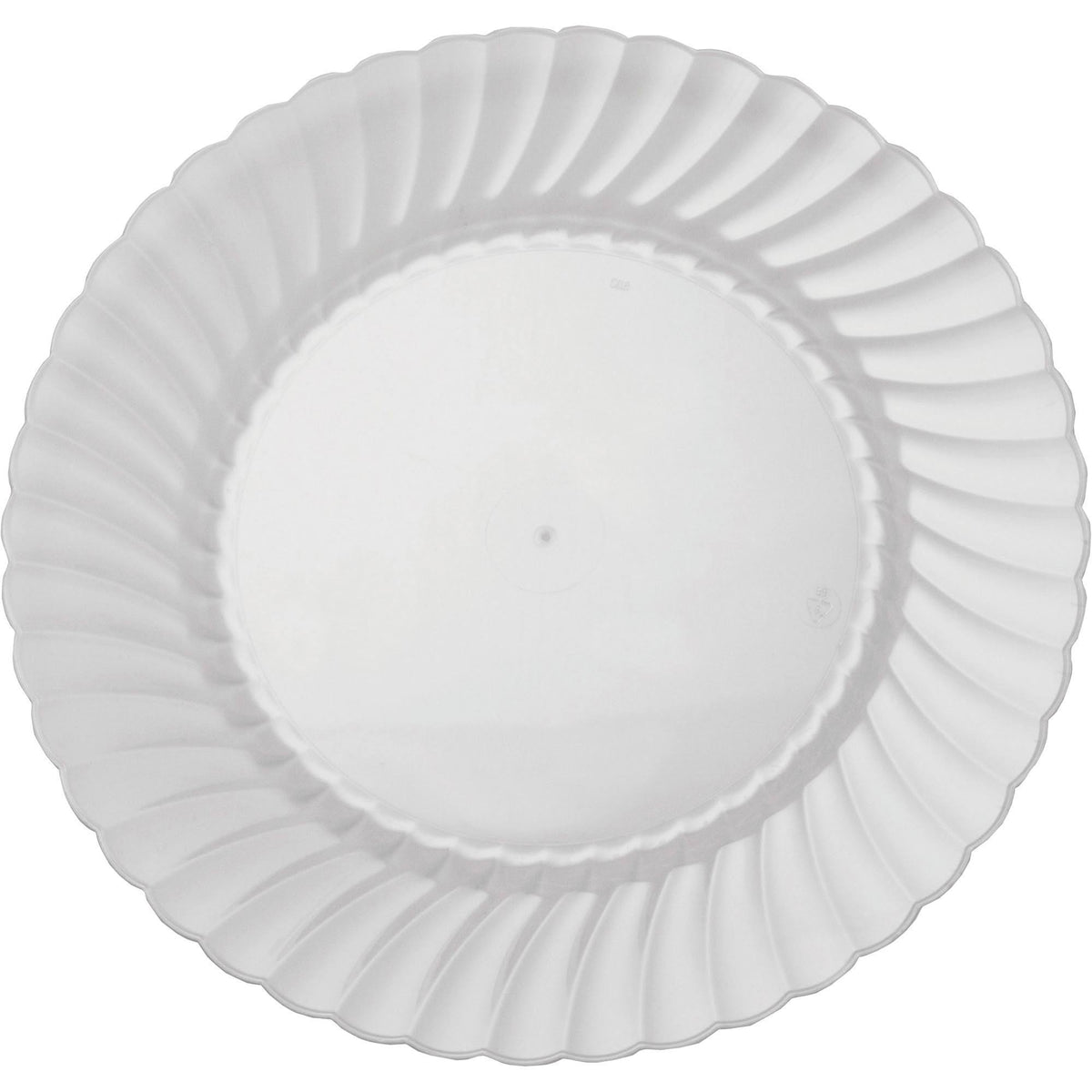 Plastic Plates 9 in Clear R7335