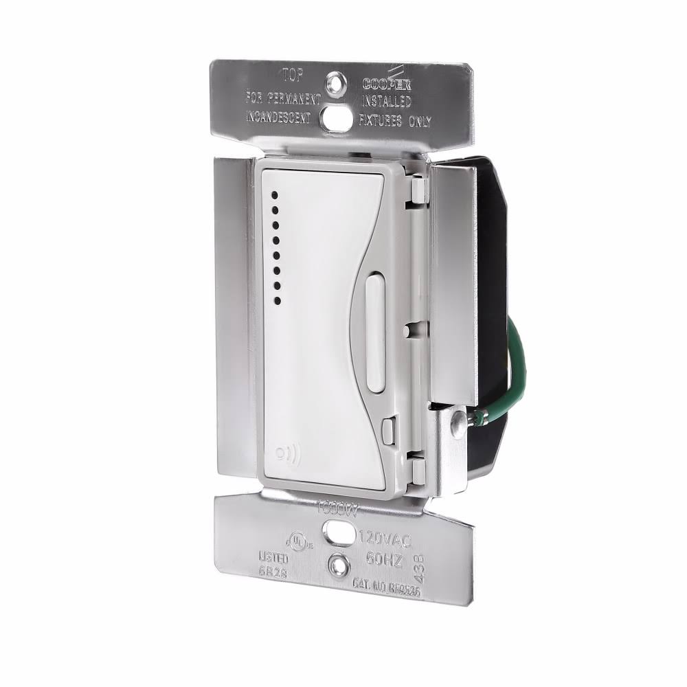 1000W Incandescent Smart Dimmer System, Alpine White U84912
