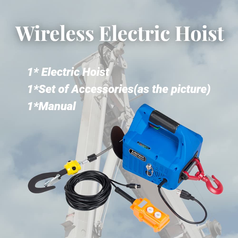 110Volt 1500W Portable Electric Hoist T55140