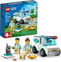 LEGO City Vet Van Rescue Toy Animal Ambulance Playset D8372