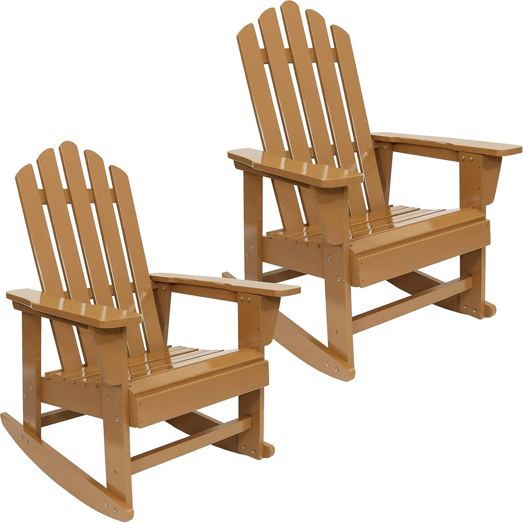Adirondack Rocking Chair with Cedar Finish L13882
