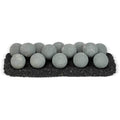 24 x 8 in. Cape Gray Lite Stone Ball Uniform Set C866975