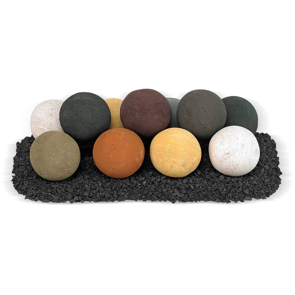 24 x 8 in. Cape Gray Lite Stone Ball Uniform Set C866975