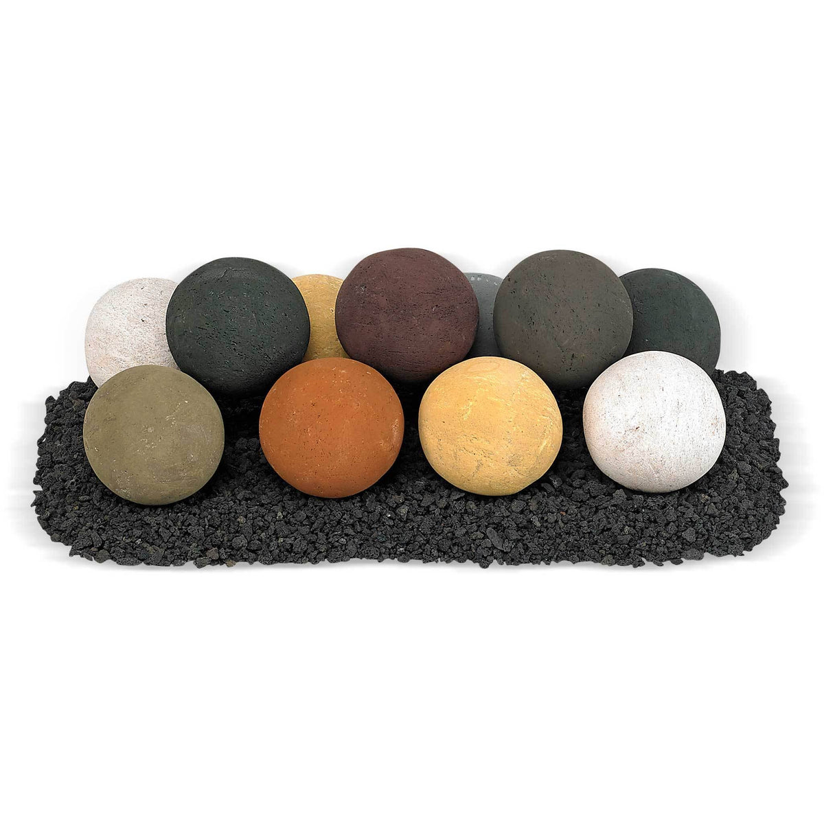 24 x 8 in. Cape Gray Lite Stone Ball Uniform Set C866975