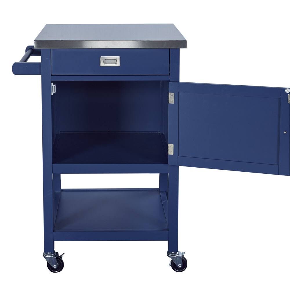 White Apartment Cart B793