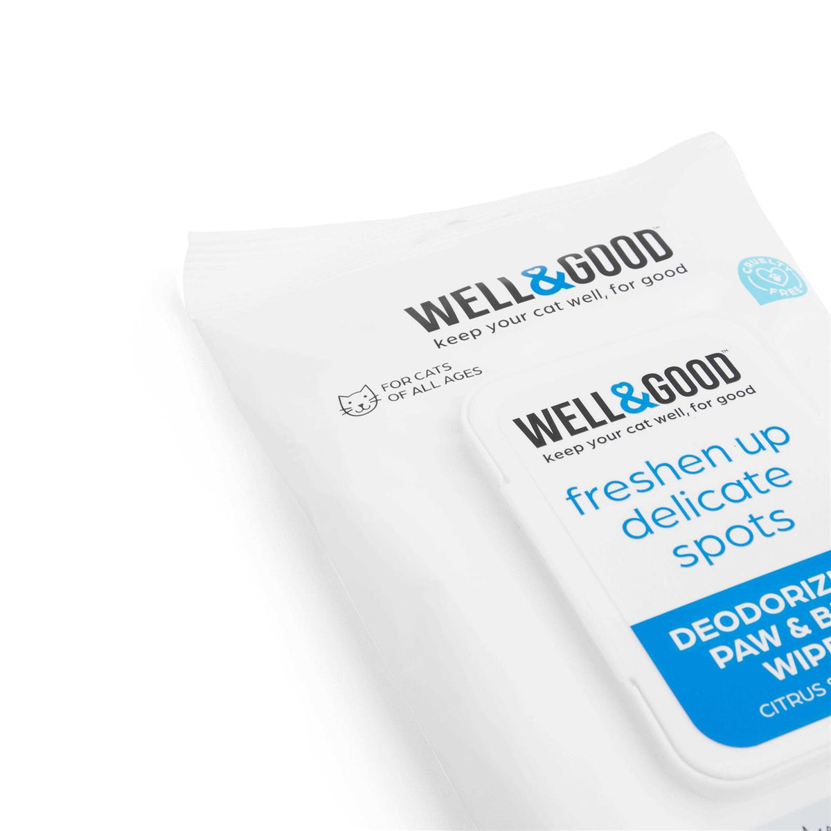 Deodorizing Paw and Bum Wipes Q323