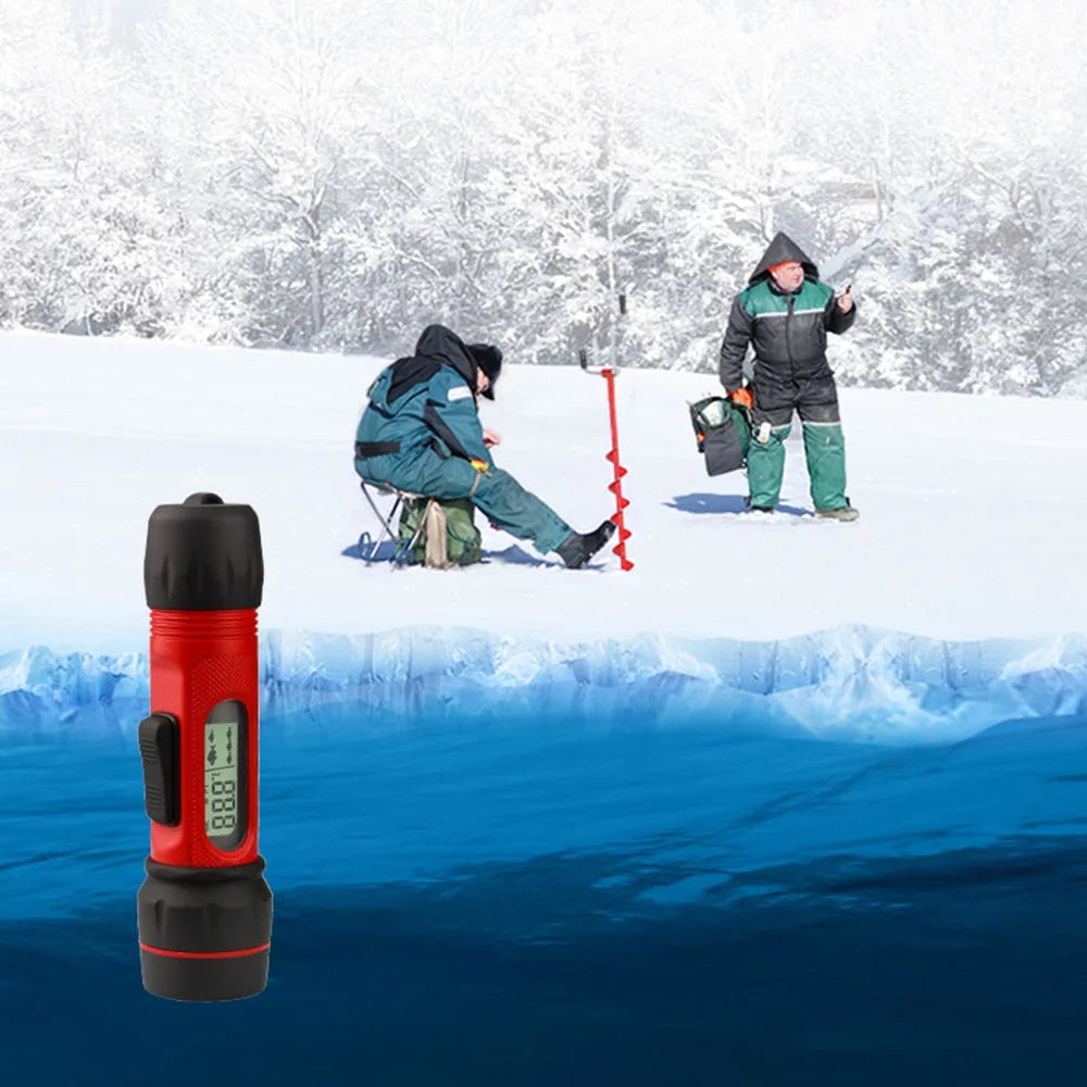 Sonar Ice Fishing Fishfinder with 0.8-90m Detection Depth Y27673