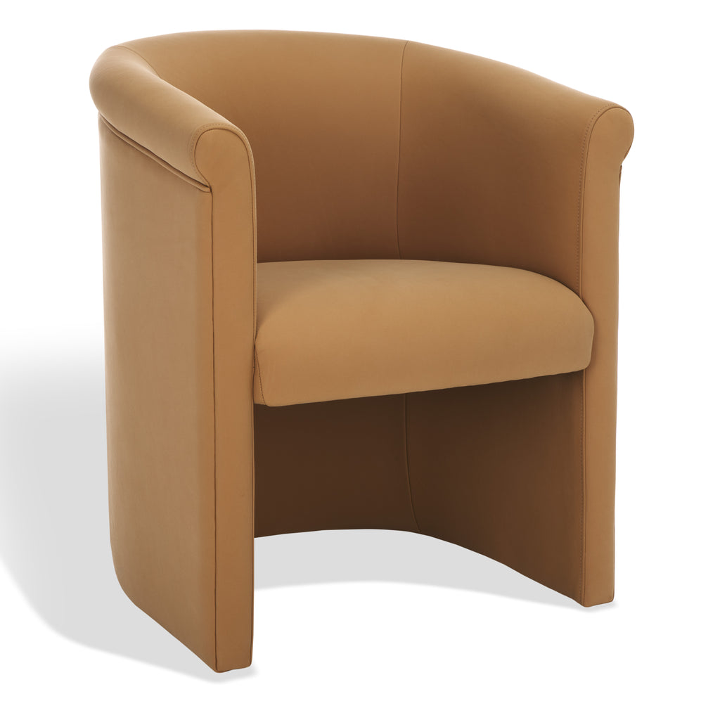 Brown Genuine Leather Dining Chair N335146