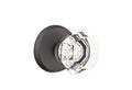 Flat Black Crystal Privacy Knob X489944