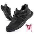 Black Slip Resistant Waterproof Work Shoes J391