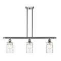Brushed Satin Nickel 3 Light Island Light O138