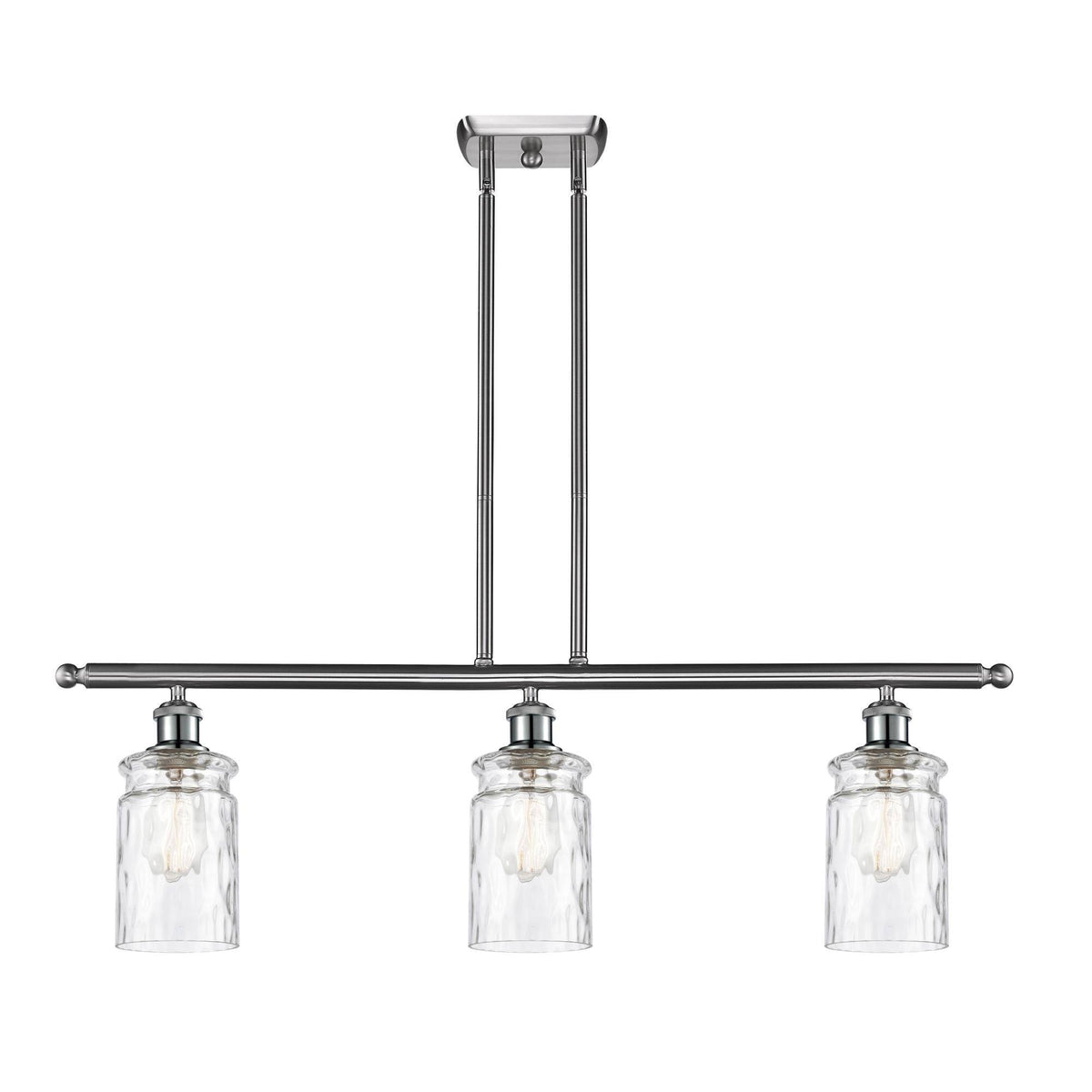 Brushed Satin Nickel 3 Light Island Light O138