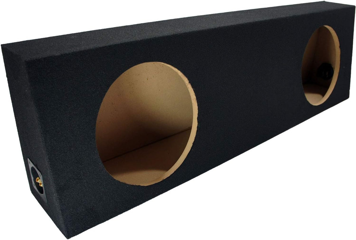 Dual 12 Loaded Sub Box Bundle with Amp & Install Kit K81636