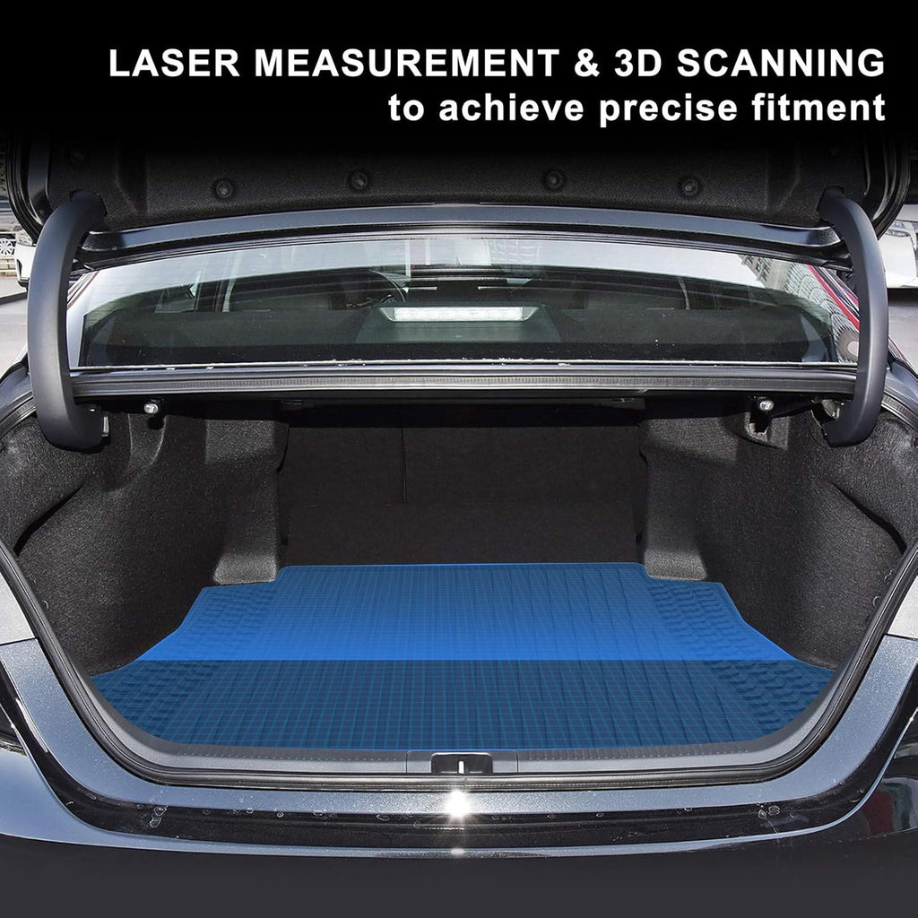 Black TPE Cargo Trunk Mat Pack of 2 Q30025
