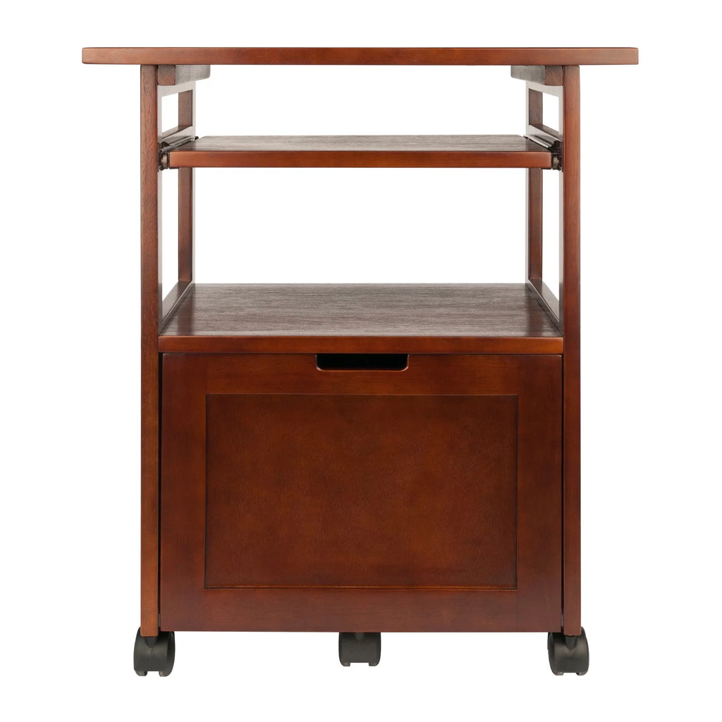 Wood Work Station with Keyboard Q36992
