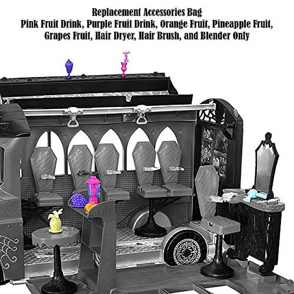 Replacement Accessories Bag for Monster High Deluxe Bus Playset W493