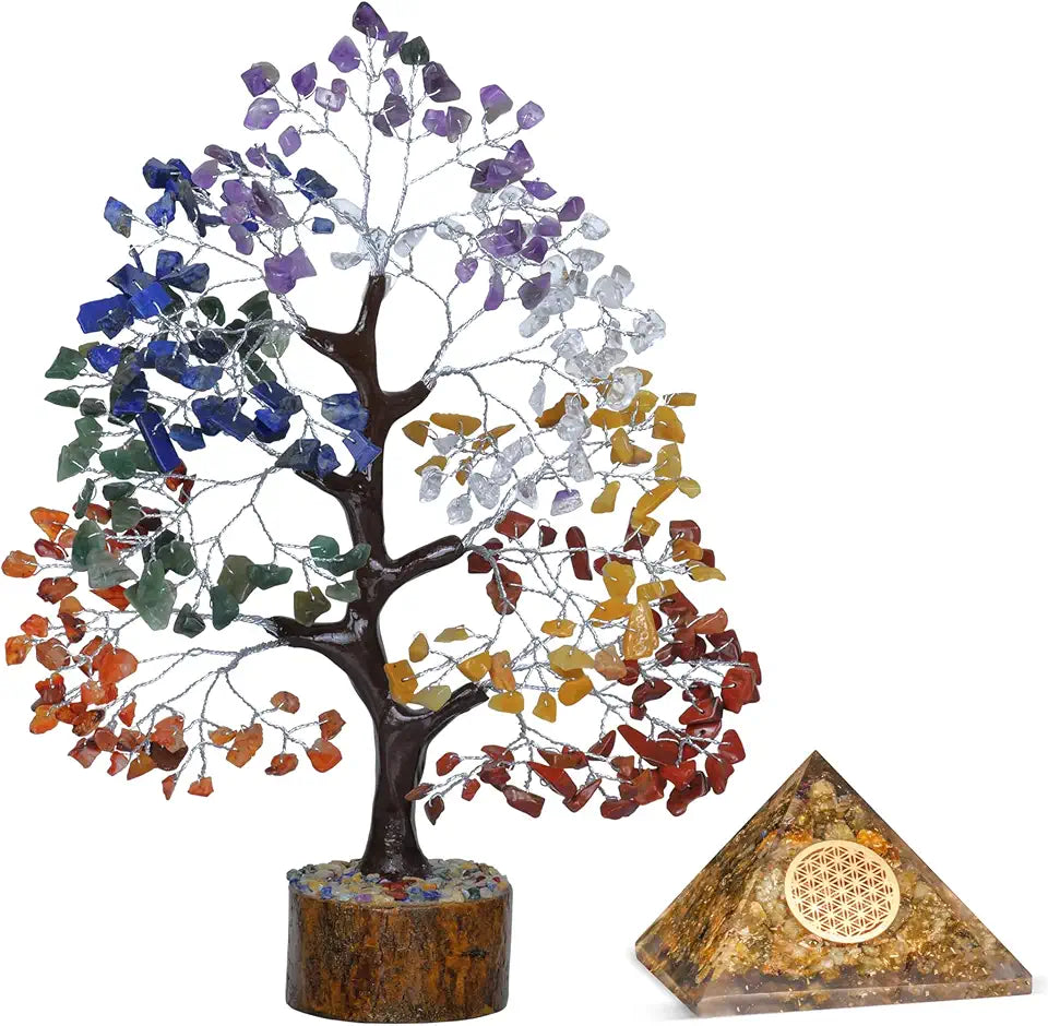 Crystal Tree Chakra Decor A159