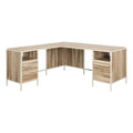 Engineered Wood L-Desk U7444